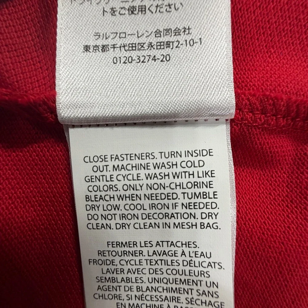 Polo Ralph Lauren Polo Men XL Red Big Pony Classic Fit Short Sleeve NWT